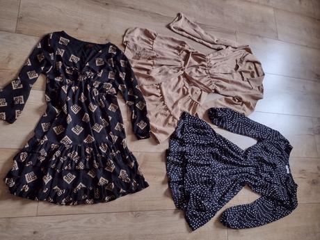 3x šaty, s
