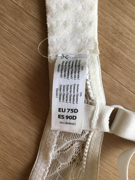 Dámska podprsenka, pepco,75d