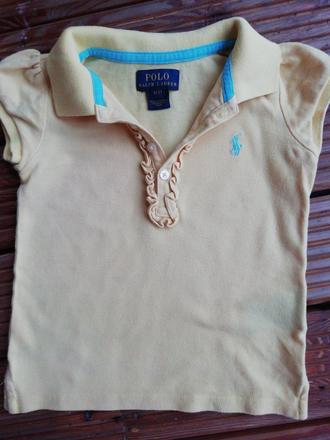 Dievčenské polo tričko, ralph lauren,98