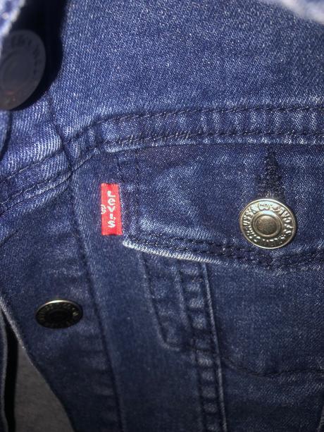 Rifľová bunda zn. levis, levis,158