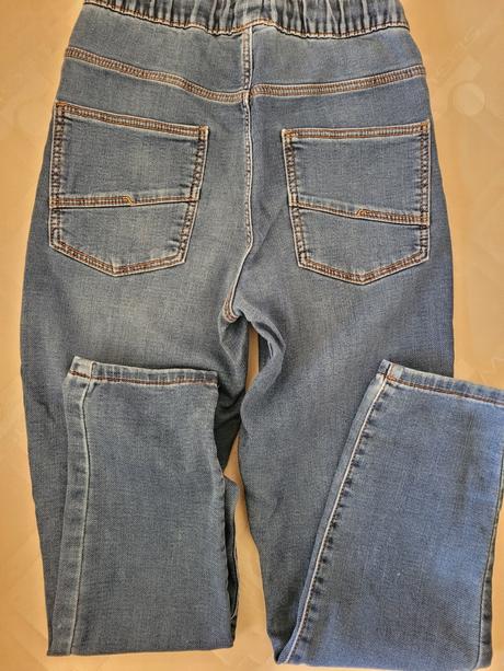 Riflové nohavice, mango,152