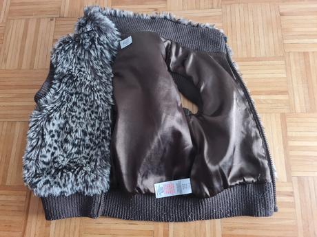 Kožušinková vesta, f&f,110