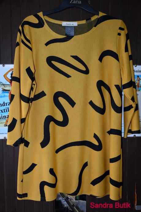 Dámska elegantná tunika, 40 - xxxl