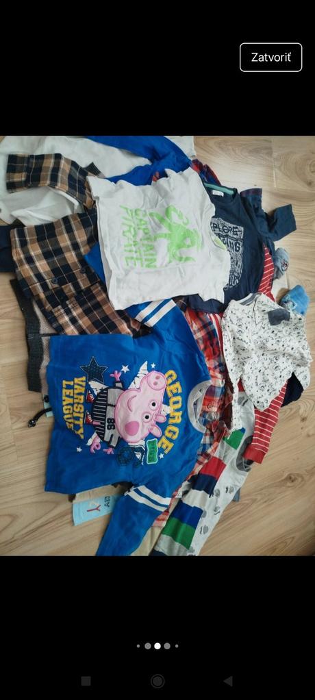 Vrece oblečenia, 68–80