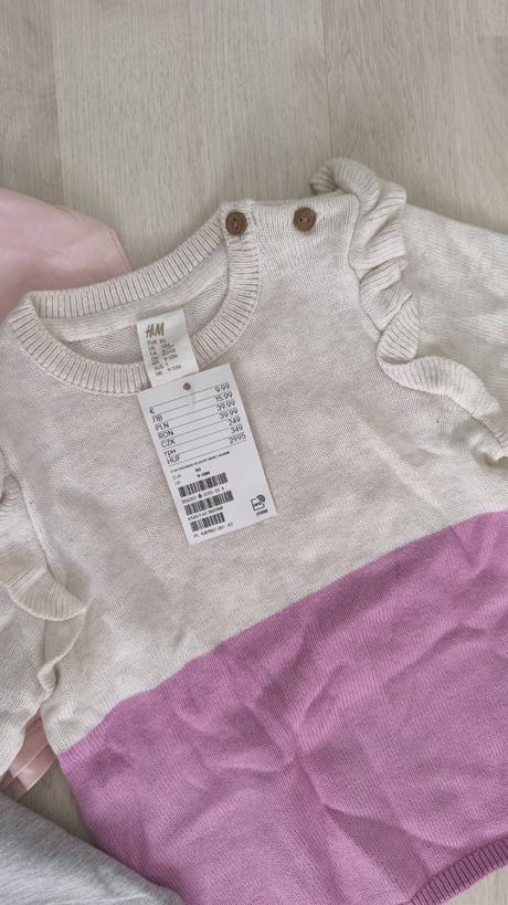 Dievčenské tričká a sveter 80, h&m,80