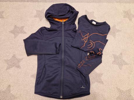 Mikina + tričko, decathlon,116