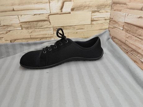 Leguano 48 - pánske čierne barefoot topánky, 48