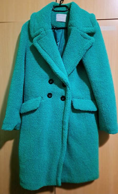 Tyrkyzovy barancekovy kozuch, fishbone,s