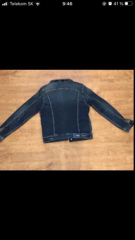 Pánska riflova bunda pepe jeans, pepe jeans,m