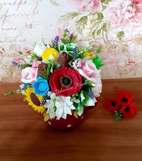 Voňavé mydlové kytice,