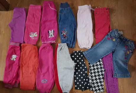 74/80 balík pre dievčatko 50ks, 68–80