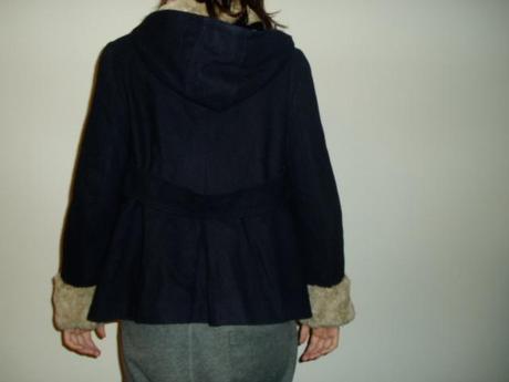 Topshop flaušový kabát, topshop,s