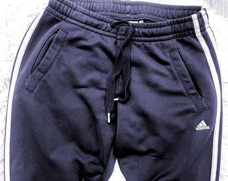 Damske tmavo-modre teplaky adidas, adidas,m