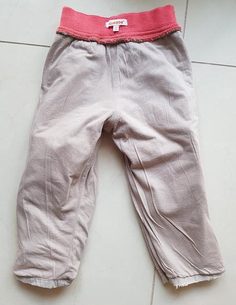 Zateplene chlapč.nohavice, bluezoo,98