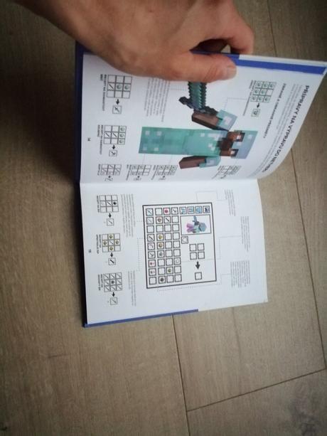 Kniha mineraft raz prečítaná,