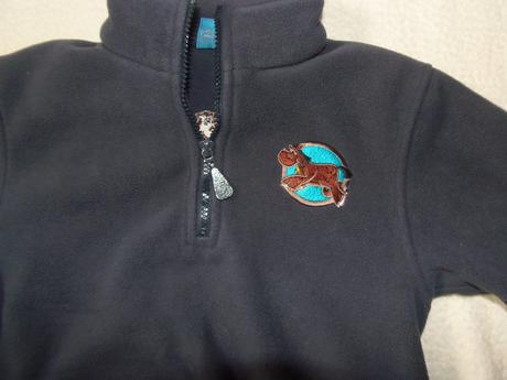 Flísová mikina - koník, 128