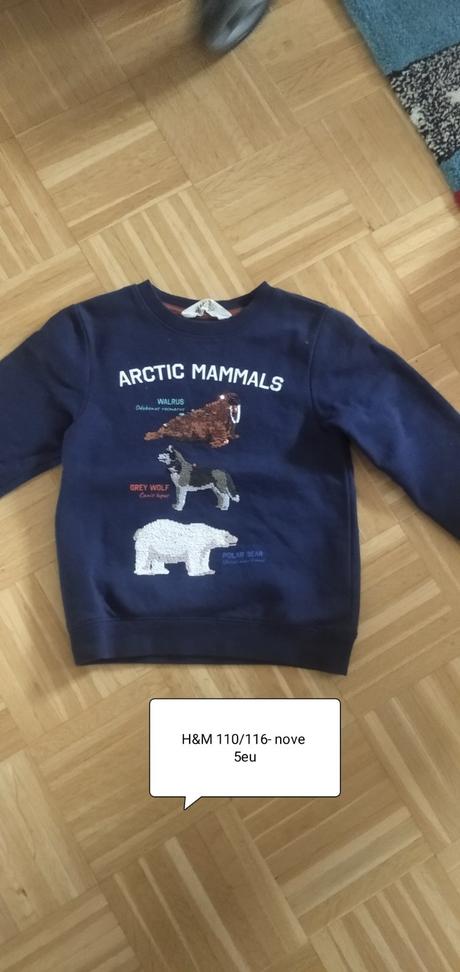 Nova mikina, h&m,116