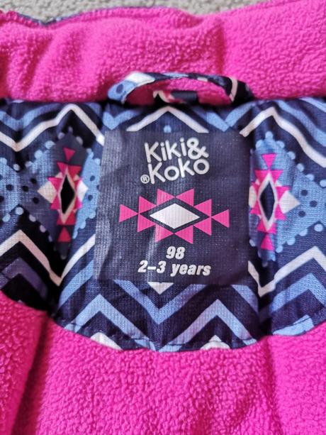 Zimný kabát, aj na lyže, kiki&koko,98