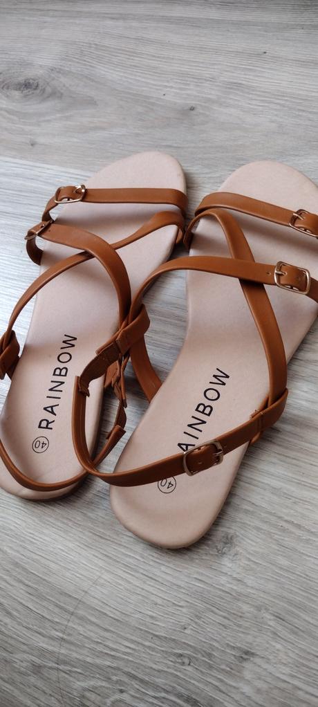 Sandále rainbow nové, 40