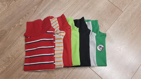 Roláky 110/116- rôzne farby, lupilu,110