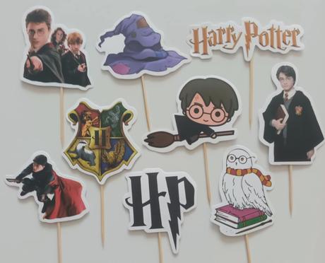 Tortový zápich harry potter (15ks) -skladom, nv-21,