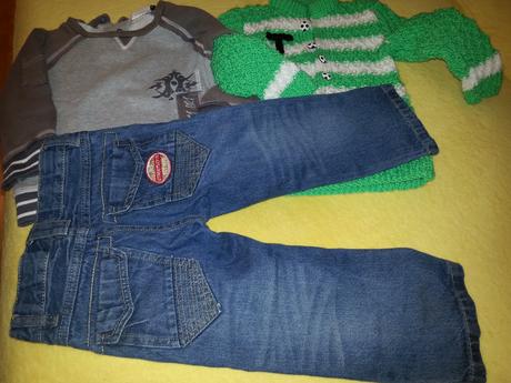 Set rifle+mikina+svetrik, 86–98