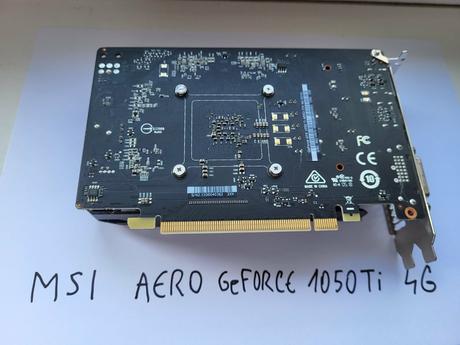 Grafická karta msi geforce gtx 1050 ti 4gb, 