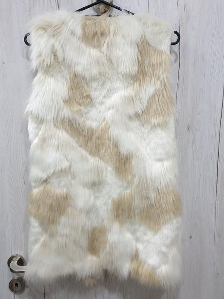 Kožušinová vesta, s