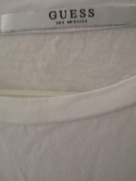 Letné tričko s odhalenými ramenami guess, guess,xs