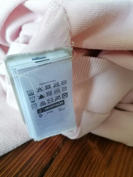 Mikina ružová 122, decathlon,122