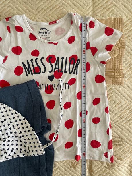 Letný komplet lupilu 98/104, lupilu,98