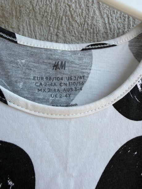 Dievčenské šaty h&m, h&m,98
