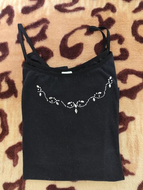 Elegantné bavlnené tielko, veľ. l, stav ako ba fot, l