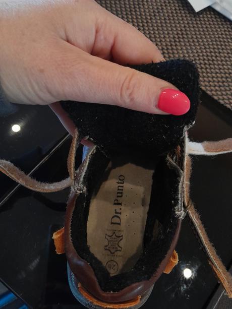 Kožená chlapčenská obuv, dr.punto,28