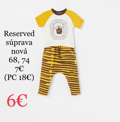 Tricko a nohavice reserved, reserved,74