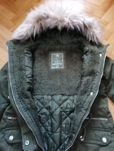 Teplá zimná bunda, reserved,116