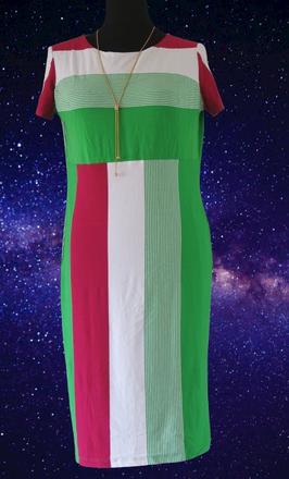 Elastické šaty, veľ. l, l