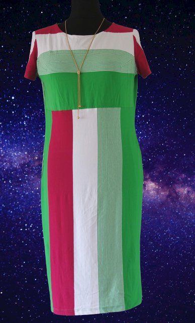 Elastické šaty, veľ. l, l