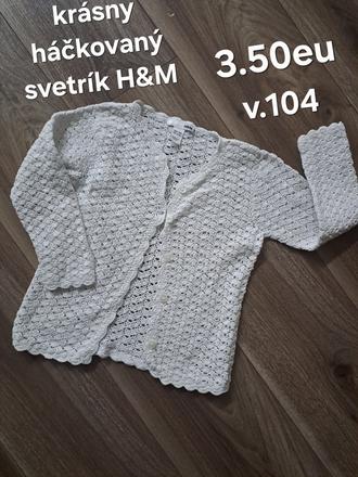 Háčkovaný svetrík, 104