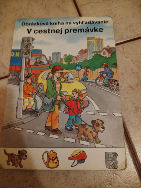 Knizka v cestnej premavke,