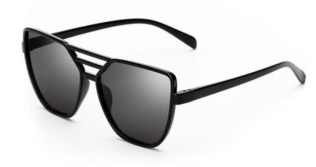 Trendy dámske slnečné okuliare pilotka - čierna, 