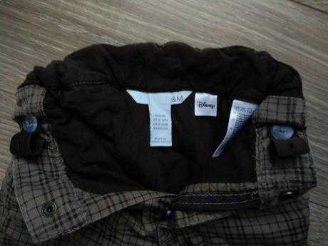 H&m disney podšité nohavice c.80, h&m,80