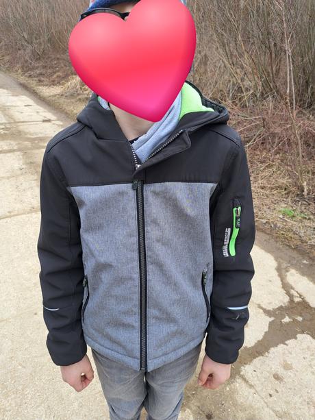 Chlapčenská zimná bunda, 140