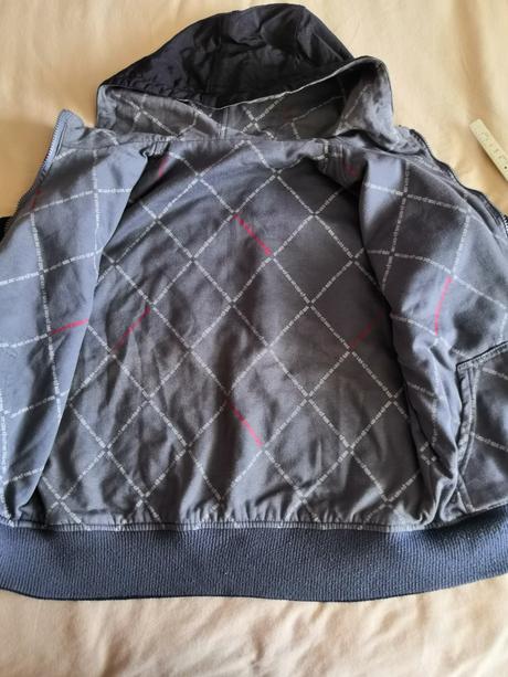 Detská obojstranná bunda, 158