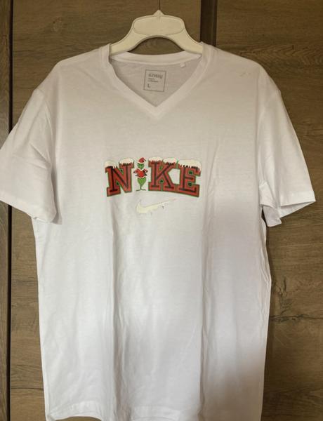 Biele tričko s potlačou, l