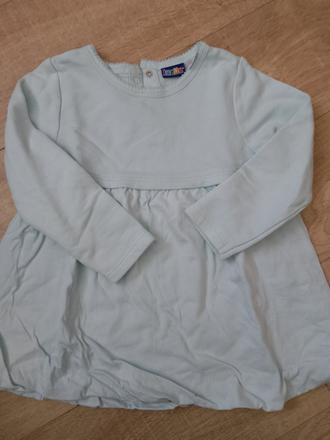 Šaty teplákové, lupilu,86