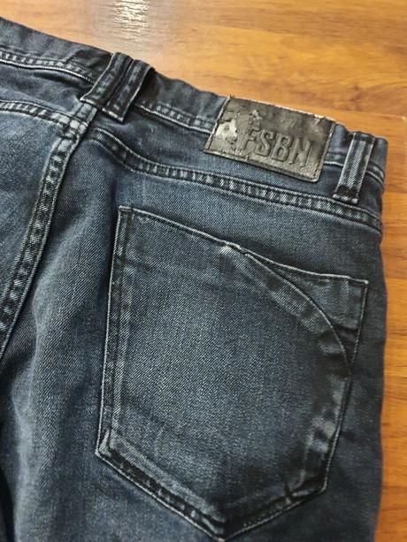 Riflové krátke nohavice veľ. m, m