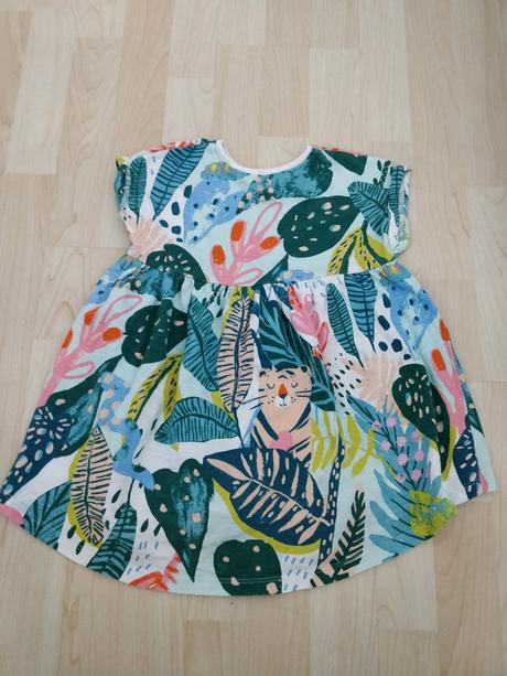 Next šaty s krátkym rukávom 92, next,92