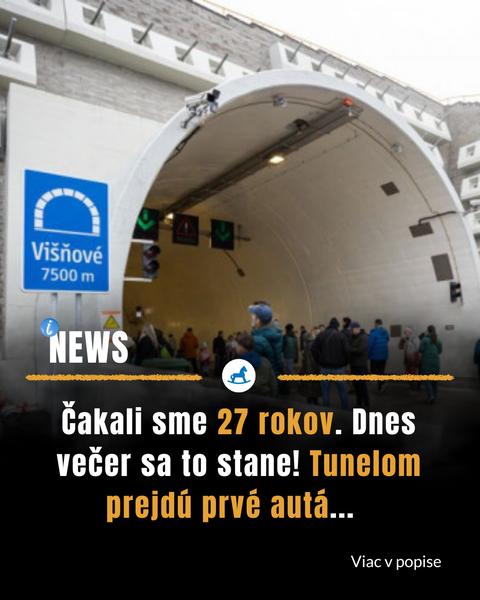 Tunel Višňové je po 27 rokoch konečne otvorený. Pomôže rodinám na cestách?