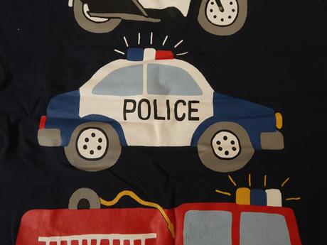 Chlapčenské tričko lindex 122 (6-7r.) s autami, lindex,122